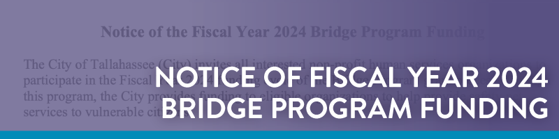 Notice of Fiscal Year 2024 - Bridge Program Funding